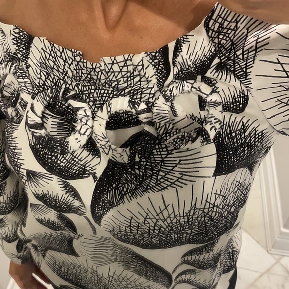 Designers Remix Collection off shoulder top - Picture 3 of 9